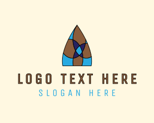 Color - Stained Glass Window logo design