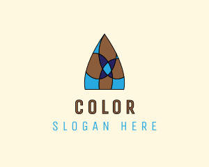 Stained Glass Window Logo