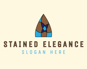 Stained Glass Window logo design