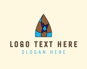 Stained Glass Window Logo