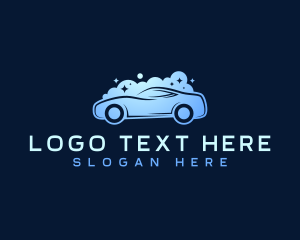 Auto - Vehicle Car Wash logo design