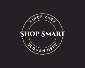 Stylish Business Shop logo design