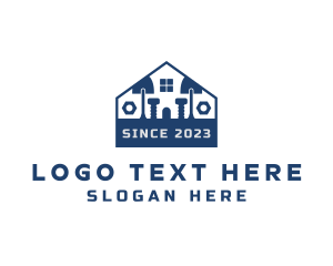 Shovel - Contractor Home Builder logo design