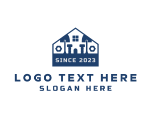 Contractor Home Builder Logo