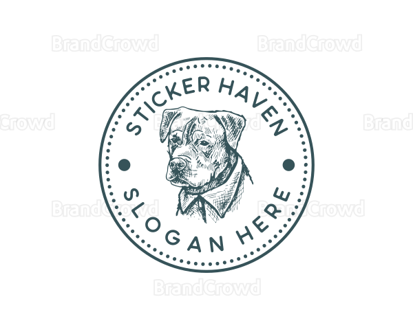 Rottweiler Dog Breeder Logo