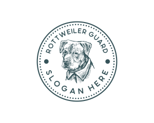 Rottweiler Dog Breeder logo design