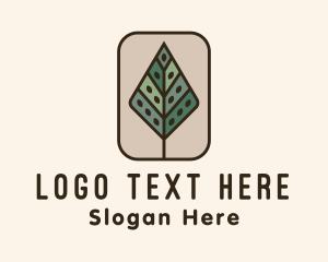 Landscaping Forest Tree Logo