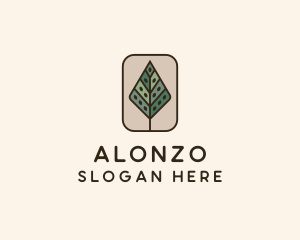 Landscaping Forest Tree logo design