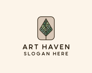 Landscaping Forest Tree logo design