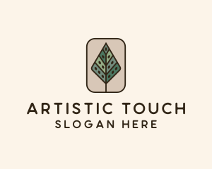 Landscaping Forest Tree logo design