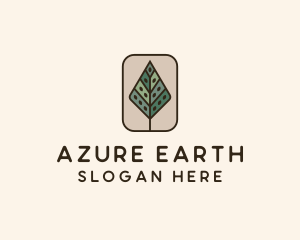 Landscaping Forest Tree logo design