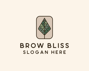 Landscaping Forest Tree logo design