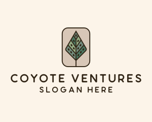 Landscaping Forest Tree logo design