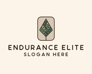 Landscaping Forest Tree logo design