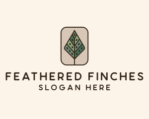 Landscaping Forest Tree logo design