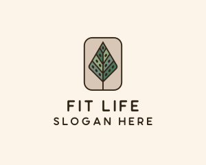 Landscaping Forest Tree logo design