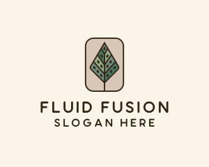 Landscaping Forest Tree logo design