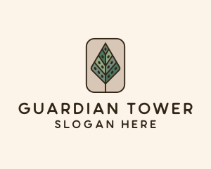 Landscaping Forest Tree logo design