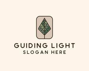 Landscaping Forest Tree logo design