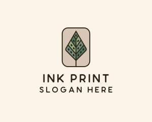 Landscaping Forest Tree logo design