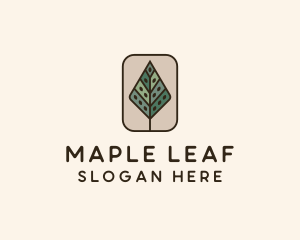 Landscaping Forest Tree logo design