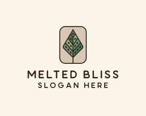 Landscaping Forest Tree logo design