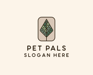 Landscaping Forest Tree logo design