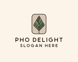 Landscaping Forest Tree logo design