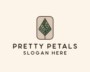 Landscaping Forest Tree logo design