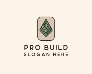 Landscaping Forest Tree logo design