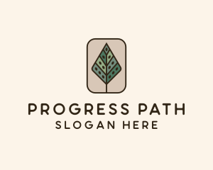 Landscaping Forest Tree logo design