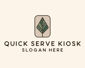 Landscaping Forest Tree logo design