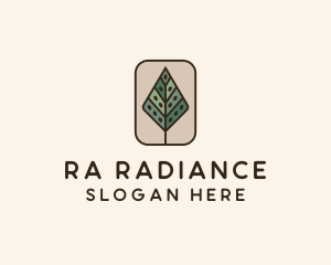 Landscaping Forest Tree logo design