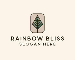 Landscaping Forest Tree logo design