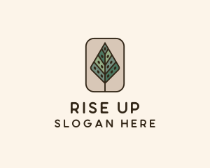 Landscaping Forest Tree logo design