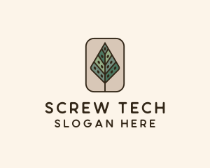 Landscaping Forest Tree logo design