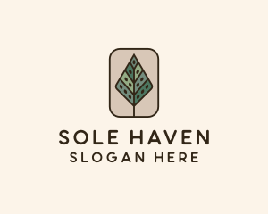 Landscaping Forest Tree logo design