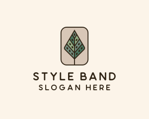 Landscaping Forest Tree logo design