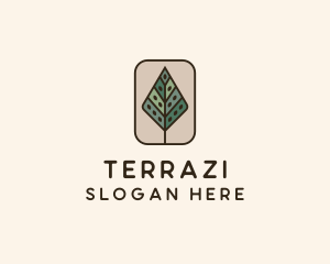 Landscaping Forest Tree logo design