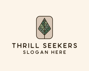 Landscaping Forest Tree logo design