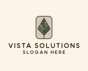 Landscaping Forest Tree logo design