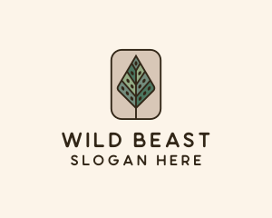 Landscaping Forest Tree logo design