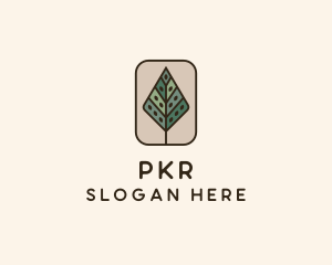 Landscaping Forest Tree logo design