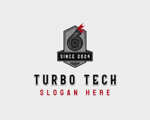 Automotive Turbo Engine logo design