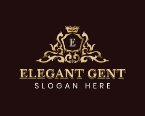 Elegant Royal Crest logo design