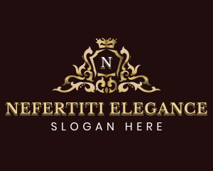 Elegant Royal Crest logo design