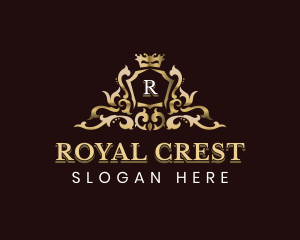 Elegant Royal Crest logo design