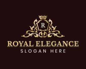 Elegant Royal Crest logo design