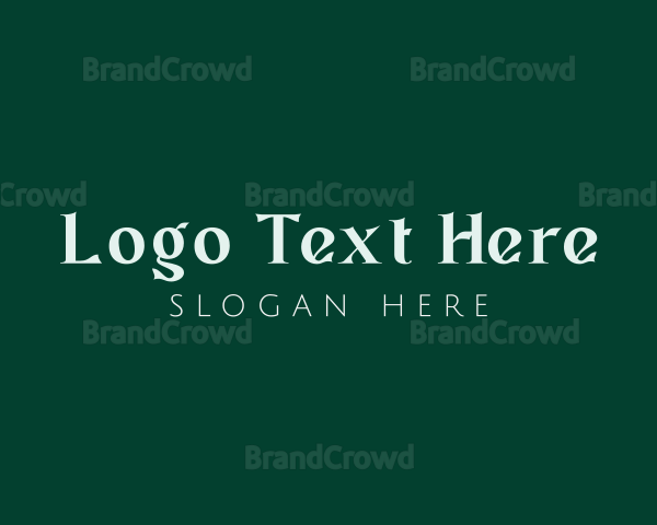 Elegant Modern Brand Logo
