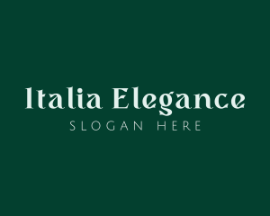 Elegant Modern Brand logo design